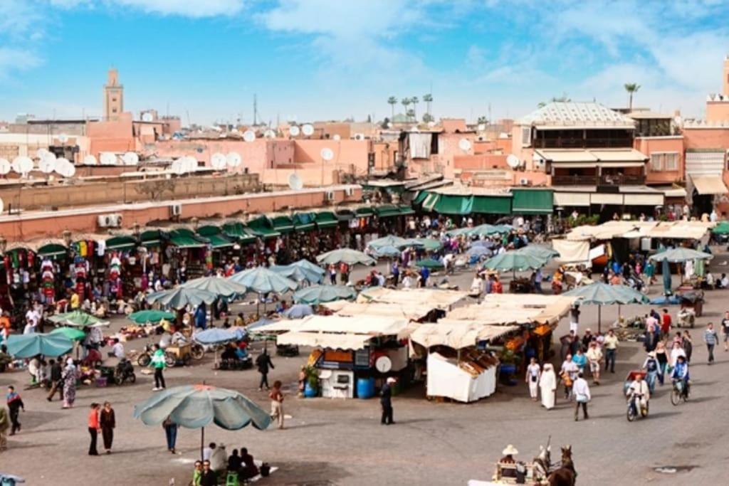 Appartement Funny House A Place Jamaa El Fna De Marrakech Марракеш Экстерьер фото